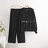 Women High Fashionable Knitted Co-Ord Sets With Belt